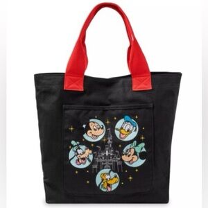 Mickey and Friends Canvas Tote Bag